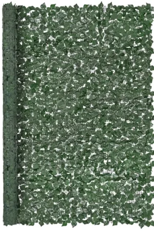 VEVOR Haie Artificielle 244x183 cm, Brise-vue en Lierre Artificiel avec Jonctions Renforcées, Clôture d'Intimité à Feuilles Décoratives pour Jardin, Cour, Balcon, Terrasse et Décoration Extérieure Meilleure Vente