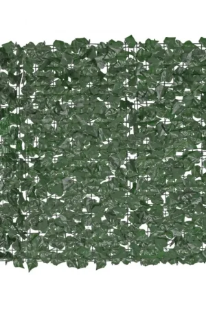 VEVOR Haie Artificielle 99x249 cm Brise Vue Clôture de Lierre Artificiel Intimité Support en Tissu Maillé et Joint Renforcé Déco Fausses Feuilles pour Jardin, Extérieur, Cour, Balcon, Terrasse, Patio Prix Cassé