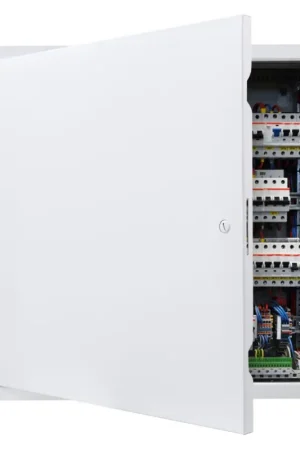 Nouveau VEVOR Trappe de Visite 49x49 cm, Panneau d'Accès pour Cloisons Sèches Placo en Acier Galvanisé, pour Plafond Plomberie et Électricité, Trappe de Maintenance Dimensions de Découpe 47x47 cm, Blanc Prix Réduit