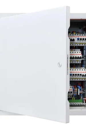 Nouveau VEVOR Trappe de Visite 39x39 cm, Panneau d'Accès pour Cloisons Sèches Placo en Acier Galvanisé, pour Plafond Plomberie et Électricité, Trappe de Maintenance Dimensions de Découpe 37x37 cm, Blanc Achetez Aujourd'hui